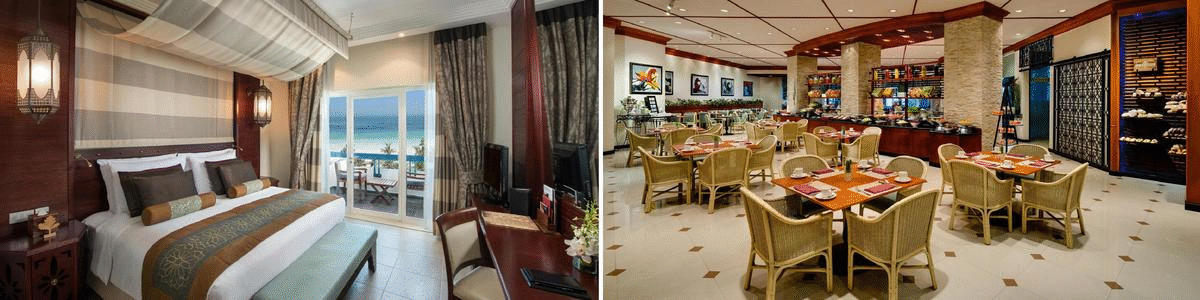 Ajman Hotel includes several Food & Beverage outlets and extensive Wellness and Leisure facilities