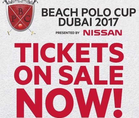 Beach Polo Cup Dubai 2017 - Tickets on Sale Now