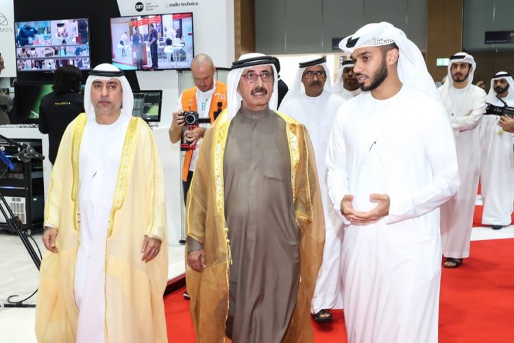 HH Sheikh Hasher Bin Maktoum Al Maktoum opens CABSAT 2018