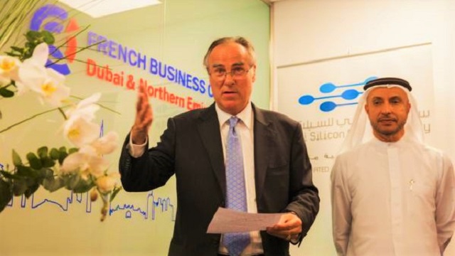 Business Centre by FBC - Inauguration - Bruno de Reneville and Dr Mohammed Al Zarooni