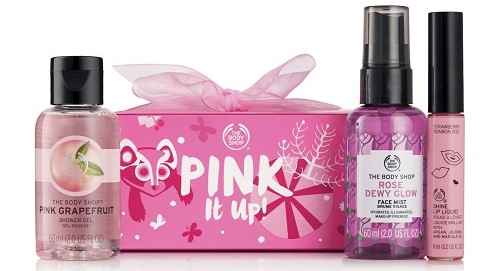 The Body Shop Christmas Collection 2018 - Pink It Up