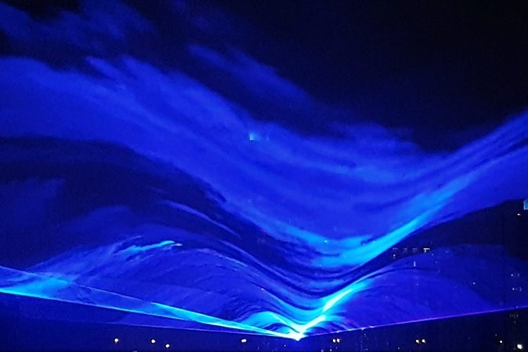 Waterlicht Dubai, artistically genius & spooky!