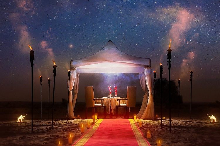 Bab Al Shams Valentine’s Day countdown