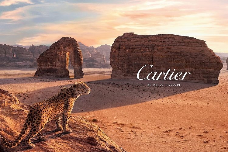 Cartier Panthère celebrates New Dawn at Al Ula
