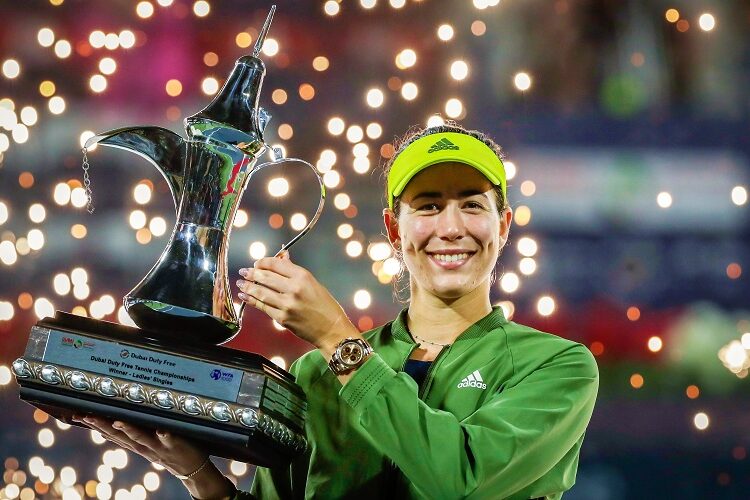Muguruza wins Dubai Tennis Championships 2021